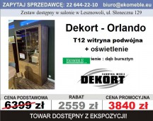DEKORT - Orlando Witryna T12 + oświetlenie